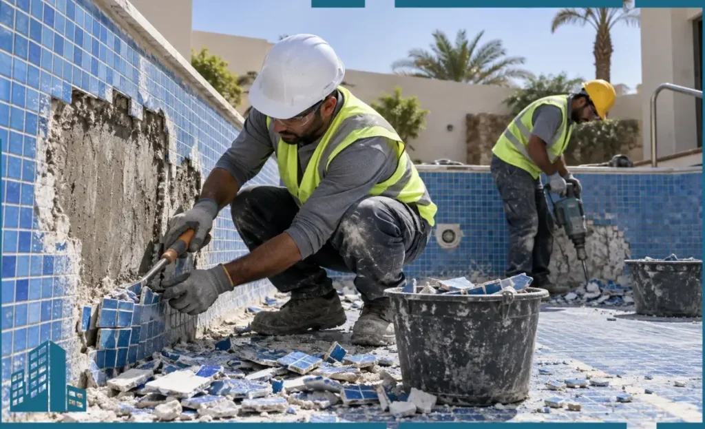خطوات عزل المسابح بالباحة