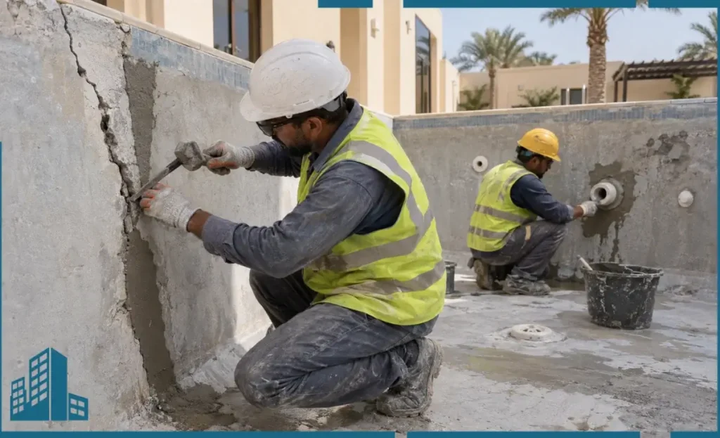 أسباب فشل عزل المسابح وعودة التسرب
