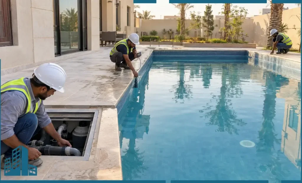 مناطق خدمة عزل المسابح في الباحة